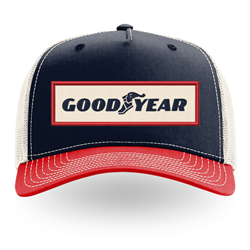 Image of Goodyear Americana Trucker Patch Hat
